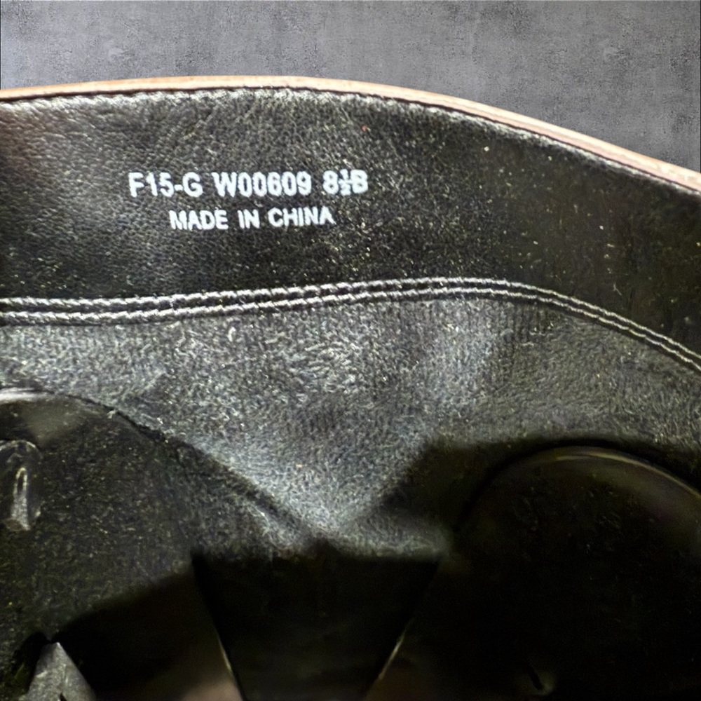 Cole Haan Rigby Two-Tone Leather Riding Boots - Picture 3 of 5